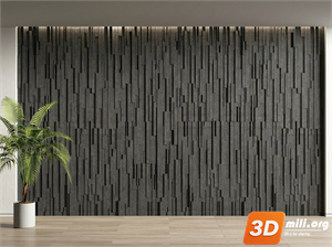 Stone Wall Skp Files